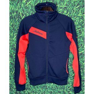 Auburn Tigers AU Columbia Women’s Medium Blue Orange Full Zip Jacket War Eagle